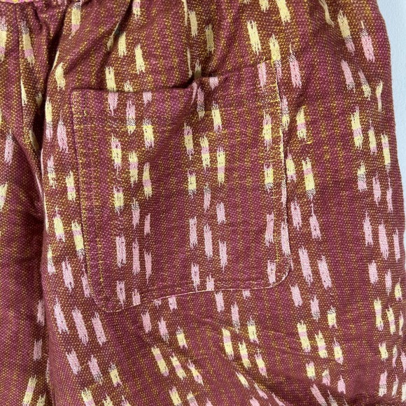 Aerie Jacquard Shorts Womens XL Boho High Waisted Elastic Waist Comfort NWT - Picture 3 of 7